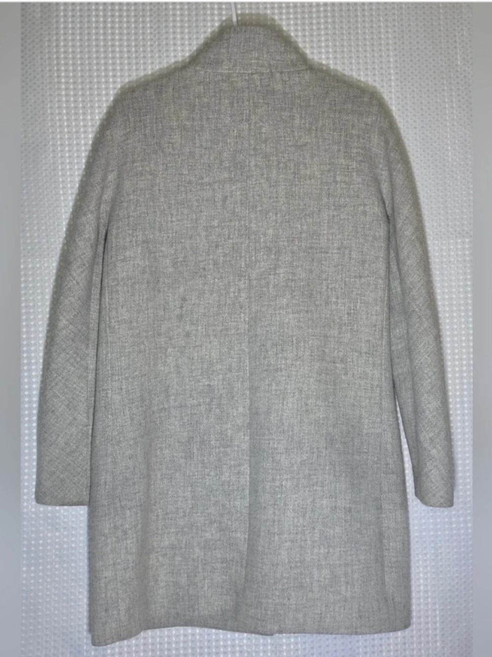 J. Crew Dark Green Cocoon Coat | Italian Stadium Cloth by Nello Gori | 10 Tall - Picture 4 of 5
